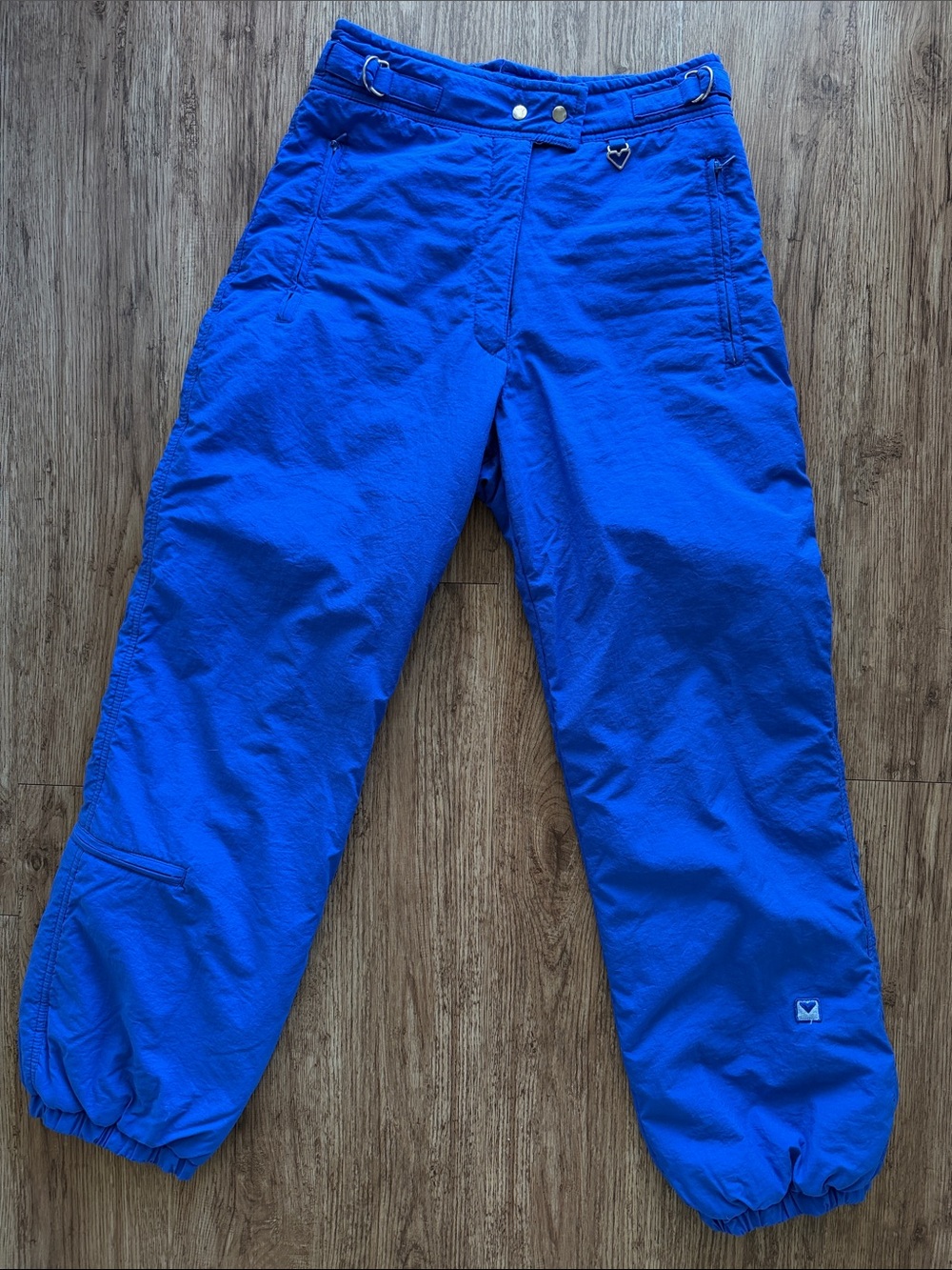 Electric Blue Obermeyer High Waisted Ski Pants